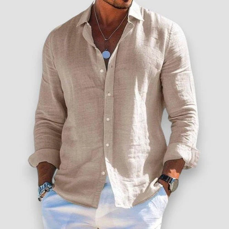Jaromir | Camicia Elegante in Materiale Traspirante