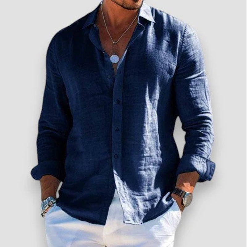 Jaromir | Camicia Elegante in Materiale Traspirante