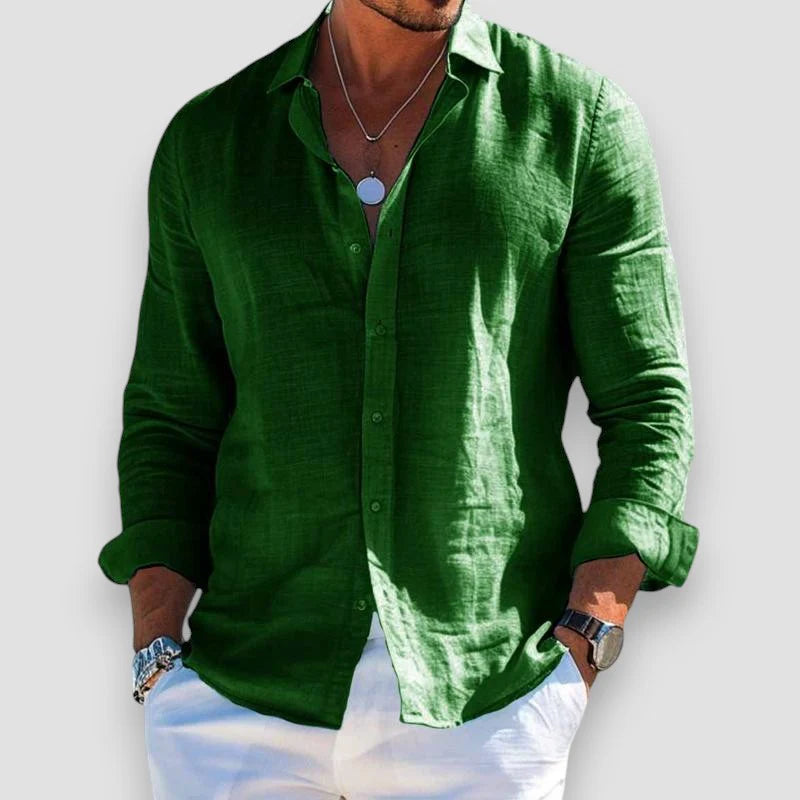 Jaromir | Camicia Elegante in Materiale Traspirante