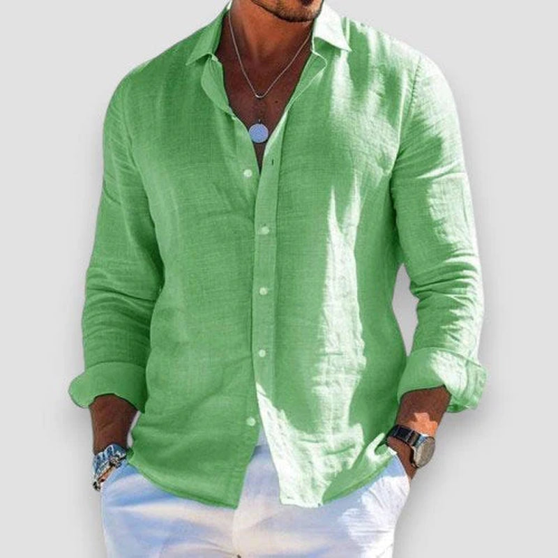 Jaromir | Camicia Elegante in Materiale Traspirante