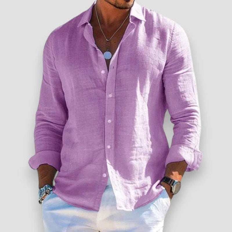 Jaromir | Camicia Elegante in Materiale Traspirante