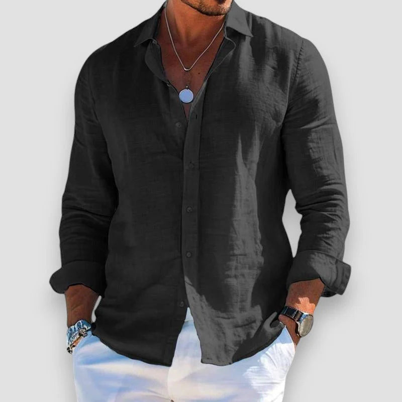 Jaromir | Camicia Elegante in Materiale Traspirante