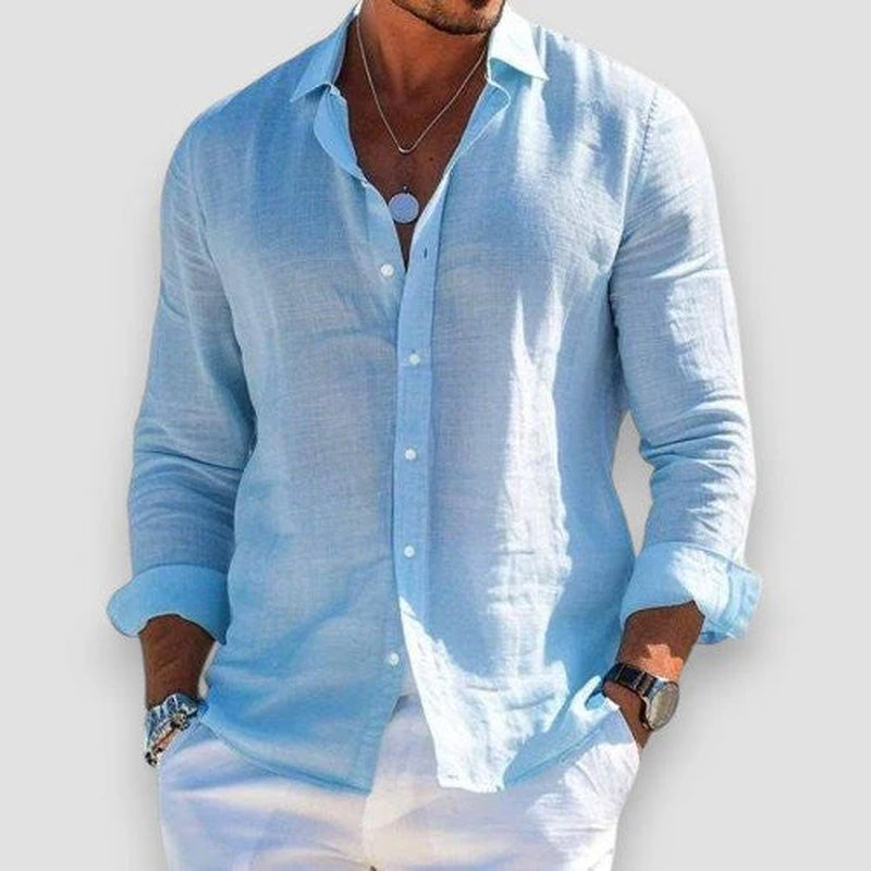 Jaromir | Camicia Elegante in Materiale Traspirante